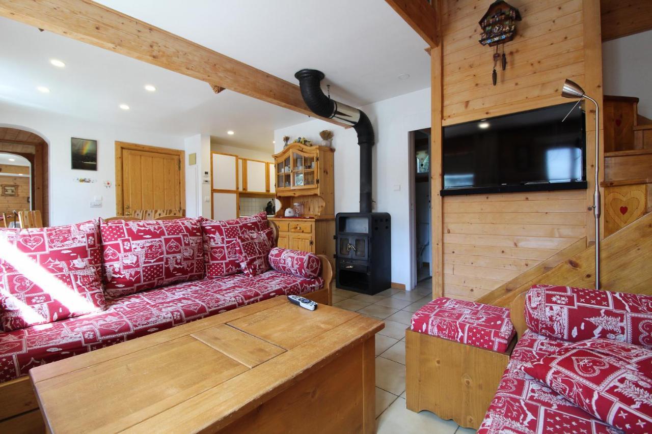 Charming 4-Bed Chalet, Mountain Views, Double Garage, Ev Point Villa Flaine Bagian luar foto