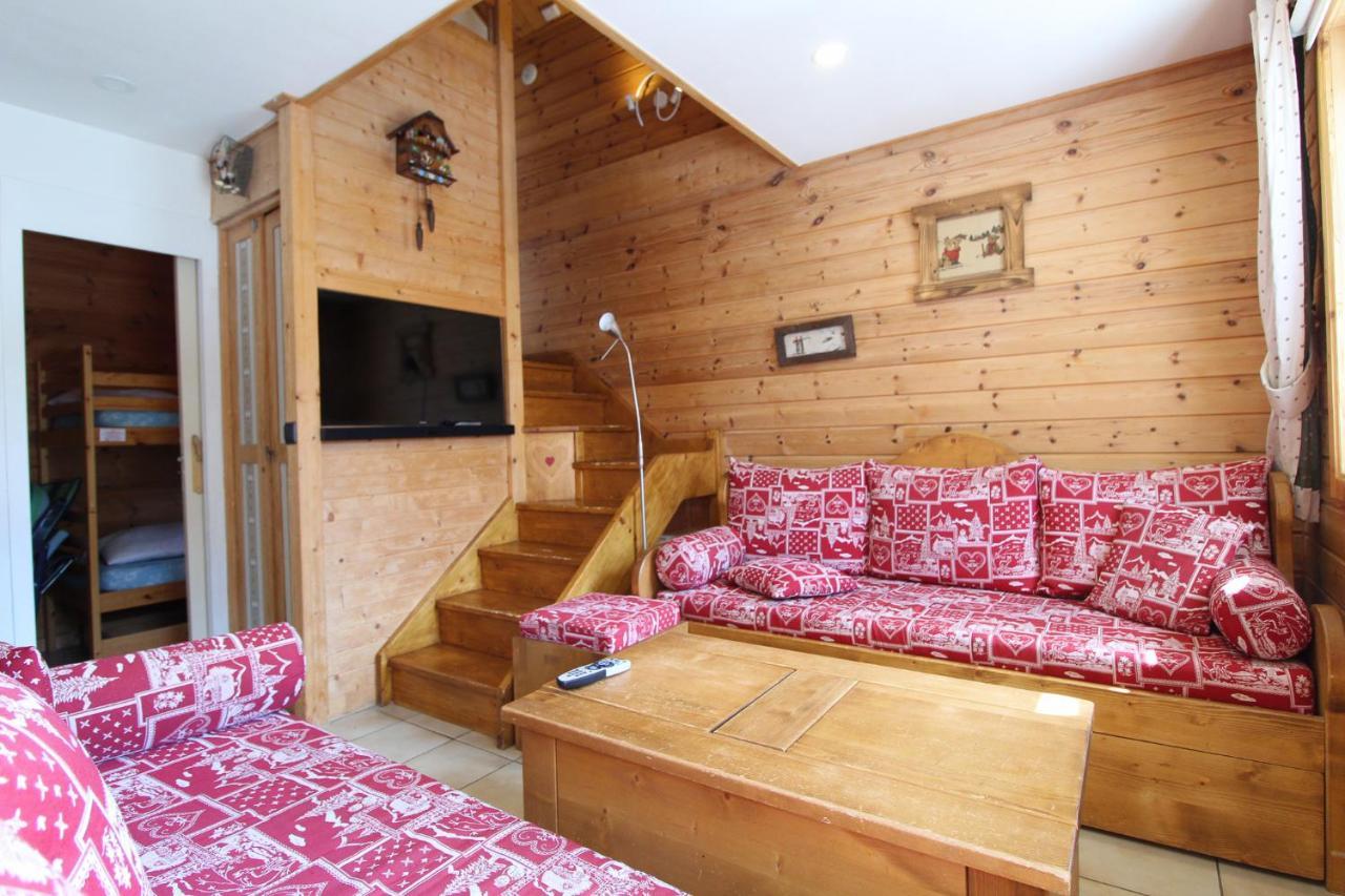 Charming 4-Bed Chalet, Mountain Views, Double Garage, Ev Point Villa Flaine Bagian luar foto